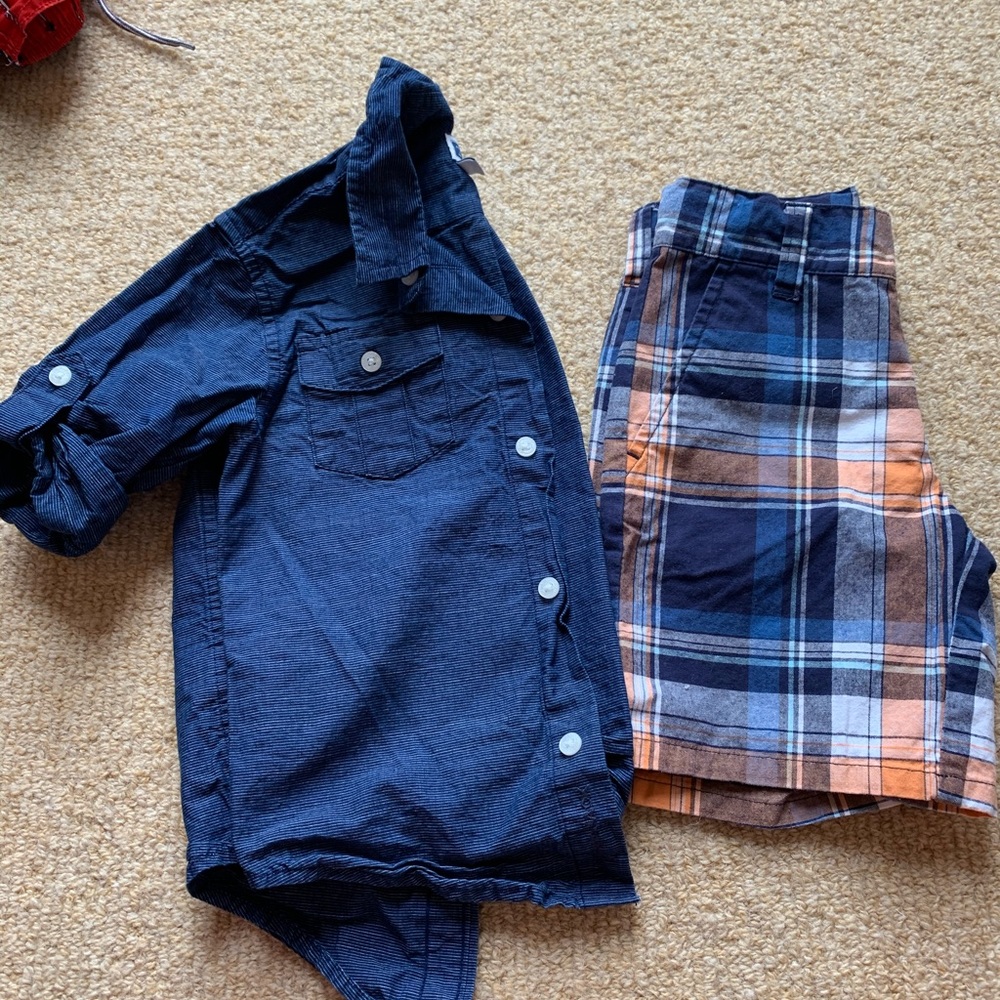 Janie and jack short set